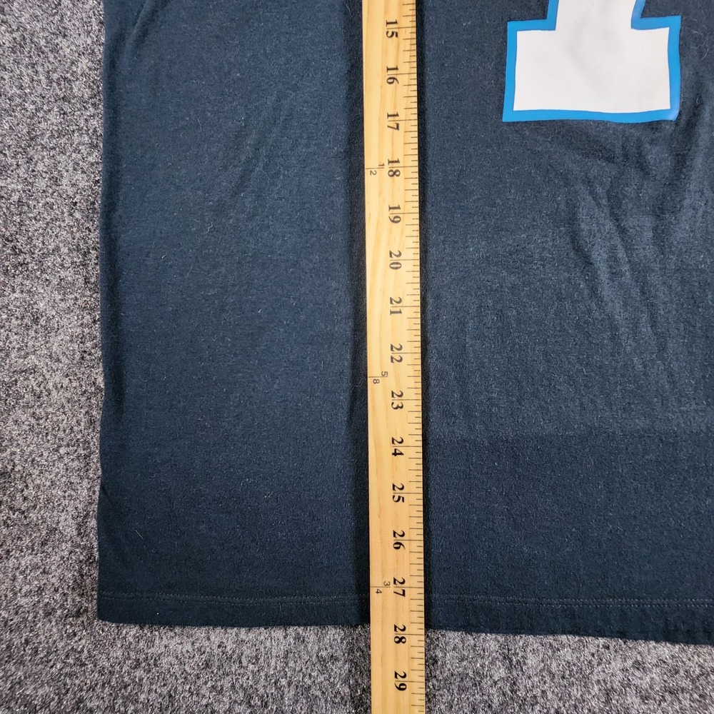 Nike Cam Newton Carolina Panthers Super Bowl 50 Graphic T-Shirt Mens XL Black - Picture 6 of 6